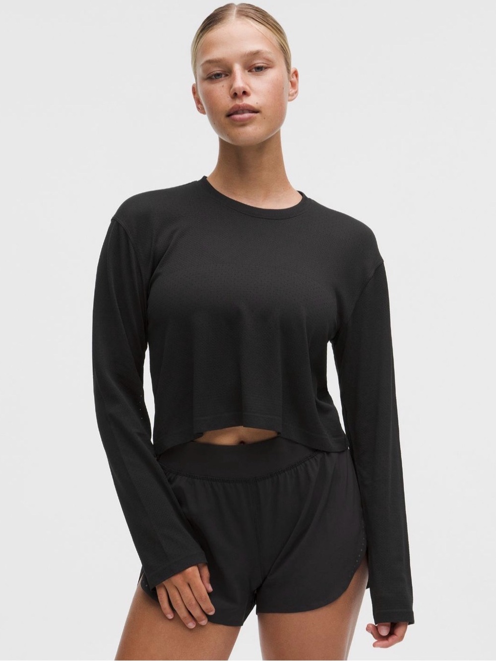 Lululemon Perforated Long Sleeve Shirt